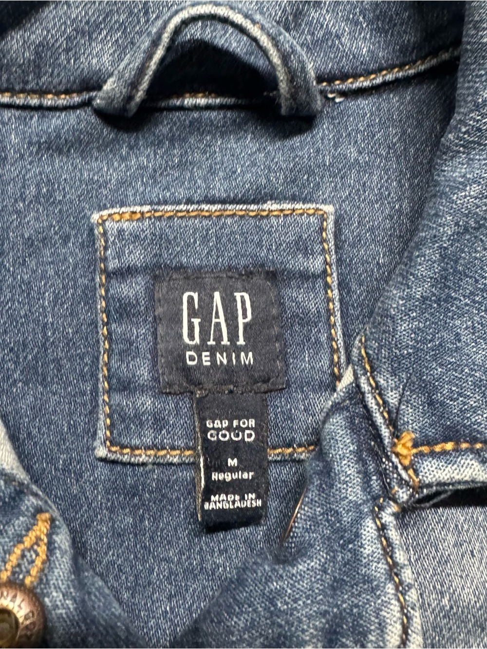GAP Denim kids Medium Wash Jean Jacket Size Medium Regular - Picture 5 of 12